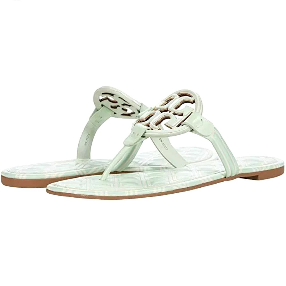 NIB Tory Burch Metal Miller Sandal